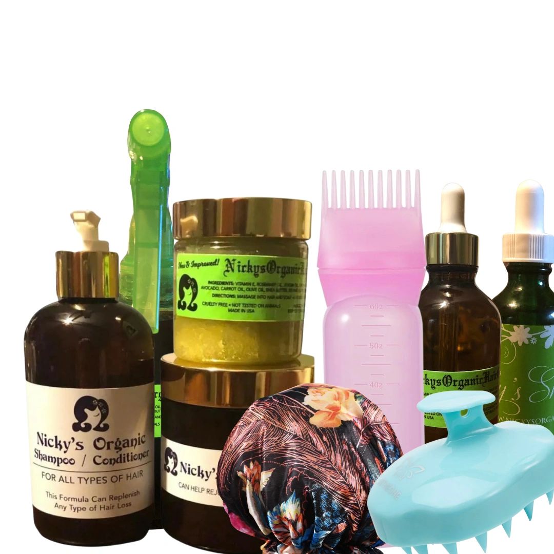 The Nicky's Organic Hair Grow Combo Treatment